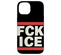 FCK ICE Bold Statement Distressed Political Activism Case for iPhone 14