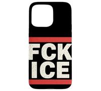 FCK ICE Bold Statement Distressed Political Activism Case for iPhone 15 Pro Max