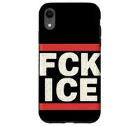 FCK ICE Bold Statement Distressed Political Activism Case for iPhone XR