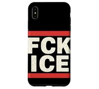 FCK ICE Bold Statement Distressed Political Activism Case for iPhone XS Max