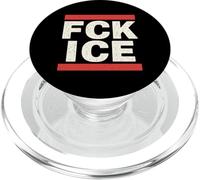 FCK ICE Bold Statement Distressed Political Activism PopSockets PopGrip for MagSafe