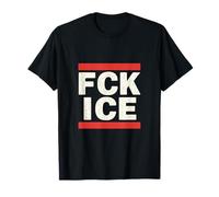 FCK ICE Bold Statement Distressed Political Activism T-Shirt