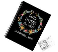 Fck I'm Dead Now What Planner, Funny End Of Life Planner, When I'm Gone Planner Organizer, Final Arrangements & Final Wishes Journal Notebook For Family Friends