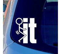 FCK It Decal Vinyl Sticker Funny for Car Truck Window Bumper 2Packs