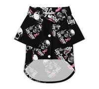 Fck Lung Cancer Middle Finger Soft Pet Button Shirt Hawaii Pet Clothes