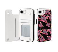 Fck Lung Cancer Phone Case Compatible with iPhone 16/16 Plus/16 Pro/16 Pro Max/ 16 E/16 SE4 Flip Protective Cover with Card Holder
