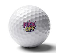 Fck Off Standard Golf Balls Recreation Ball Professional Gift for Boyfriend Father Husband Son