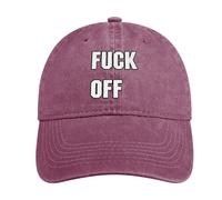 Fck Off Vintage Baseball Cap Golf Dad Hats Adjustable SnapBack Cap for Men Women Sports Outdoor