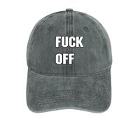 Fck Off Vintage Baseball Cap Golf Dad Hats Adjustable SnapBack Cap for Men Women Sports Outdoor