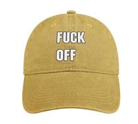 Fck Off Vintage Baseball Cap Golf Dad Hats Adjustable SnapBack Cap for Men Women Sports Outdoor