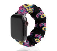Fck Off Watch Band Compatible with IWatch Bands Series 6 5 4 3 2 1 Elastic Replacement Wristband
