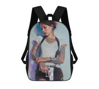 Fck The Love Classic Mens Backpack Womens 17 Inch Shoulder Bag