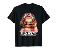 FCK U Lookin At Retro Girls T-Shirt