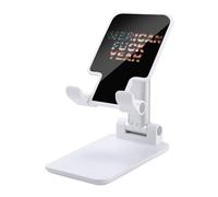 Fck Yeah Vintage U.S. Flag Folding Cell Phone Stand for Desk Adjustable Height Portable Cellphone Cradle for Office