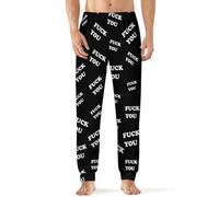Fck You Men's Pajama Pants Lightweight Pjs Bottoms Lounge Pants Sleepwear Soft