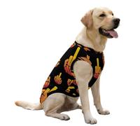 Fck You Middle Finger Dog Shirt Pet Vest Breathable Clothes Lightweight Tank Sleeveless Top