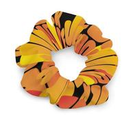Fck You Middle Finger Women's Hair Ties Elastic Scrunchies Silk Like Scrunchy Accessories for Sleep