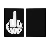 FCK You Travel Passport Wallet Credit Card Holder Cover Case Protector