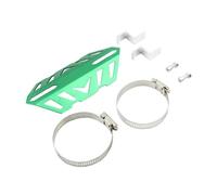FCLSVOQZ Motorcycle Universal Modification Front Fork Dust Damper Shocks Absorber Spring Cover Dust Safety Aluminium Protection Parts(Green)