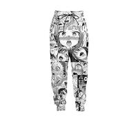 FCMWLKEJI Novelty Unisex Ahegao Face T-Shirts Shorts Lifelike 3D Print Anime Pullover Sweatpants Funny Zipper Hoodies Vest Trousers