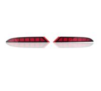 FCNAUWI For BYD For YUAN PLUS For ATTO 3 2023 2024 LED Rear Bumper Light | Rear Bumper Light Rear Running Light Brake Light With Turn Signal Rear Fog Light(Red B)