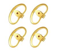 Fcnjsao 4pcs Earring Backs Replacements for Big Earring Ear Studs Pierced Earring Backings Lifters Stopper