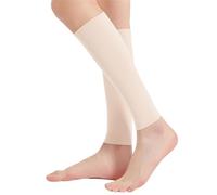 Fcnjsao Adjustable Warm Calf Sleeves Winter Running Gear Sweat Absorbing Breathable Leg Protectors For Outdoor Activity Breathable Athletic Calf Cover