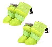 Fcnjsao Dog Shoe Boot Warm Fleece Puppy Shoes Pet Dog Breathable Outdoor