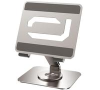 Fcnjsao Ergonomic Laptop Stand Holder With 360°Swivel Base Adjustable Holder For Desk Or Travel Enhances Heat Ventilation Adjustable Tablets Stand