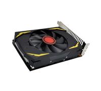 Fcnjsao GTX750TI High Performances Gaming Graphics Card 4GB DDR5 128Bit 350W Power Efficient Two Fan Cooling DirectX11 DVI VGA Multiple Display GPU