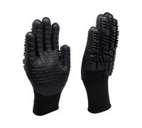 Fcnjsao Heavy Duty Cut Resistant Gloves Anti Vibrations Oil Work Anti Cut Shock Absorbing Mechanical Industrial Gloves