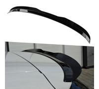 FCNNYBF Car Rear Spoiler for Kia Ceed I Hatchback 2007-2012, Black Plastic, Fibre-Reinforced Plastic (FRP) Glossy Self-Adhesive Spoiler