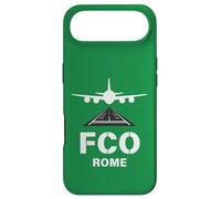 FCO Airport Rome, Italy Airplane Landing on Runway Case for iPhone Air