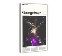 FCOJE Introduction to Asian International Cities, Guyana, Georgetown Travel Canvas Art Poster And Wall Art Picture Print Modern Family Bedroom Decor Frame 2