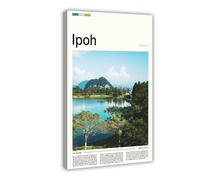 FCOJE Introduction to Asian International Cities, Malaysia, Ipoh Travel (4) Poster Bedroom Canvas Decor Sports Landscape Office Room Decor Gift Frame 12x18i