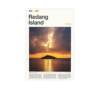 FCOJE Introduction to Asian International Cities, Malaysia, Redang Island Travel Canvas Art Poster And Wall Art Picture Print Modern Family Bedroom Decor Un