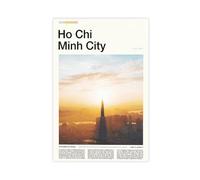 FCOJE Introduction to Asian International Cities, Vietnam, Ho Chi Minh City Trave (4) Poster Bedroom Canvas Decor Sports Landscape Office Room Decor Gift Un