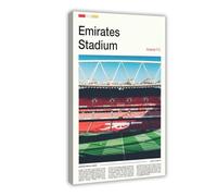 FCOJE Introduction to Cities in Central America, Emirates Stadium Tourism Art Wall Decoration Poster Family Bar Restaurant Garage Cafe Art Sign Gift Frame 1