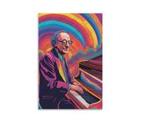 FCOJE Pianist Alfred_Brendel (4) Canvas Poster Wall Art Bedroom Decor Office Room Kitchen Decor Gift 12x18inch(30x45cm)