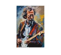 FCOJE Rock Guitarist Eric_Clapton (2) Canvas Poster Wall Art Decor Print Picture Paintings for Living Room Bedroom Decoration 12x18inch(30x45cm)