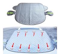 FCOLTIFQ Car Windscreen Cover Frost For Skoda Enyaq 2020-2025, Sun Shade Ice Protection Foils Snow Windscreen Sunshade Windshield Covers Sun UV Dust Winter Accessories,B/157 * 126