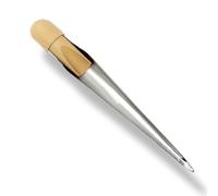 FCOUIID Marine Rope Splicing Spike FID with Plastic Handle, Swedish Style, 304 Stainless Steel for Line Wire Diameter (Large 1" and up)