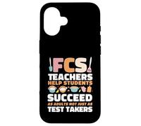 FCS Teacher Help Students Succeed As Adults Home Ec Case for iPhone 16
