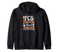 FCS Teachers Teach For Their Lives Home Economics Zip Hoodie