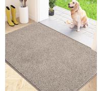 FCSDETAIL Dirt Trapper Indoor Door Mat 80 x 120 cm, Machine Washable Entrance Rug, Dog Doormat, Non-slip Inside Floor Mat for Entryway, Muddy Shoes & Paws