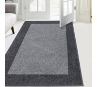 FCSDETAIL Dirt Trapper Indoor Door Mat 86 x 150 cm, Non-slip Entrance Rug, Machine Washable Dog Doormat, Inside Floor Mat for Entryway, Muddy Shoes & Paws
