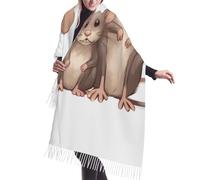 FCTVASDM Winter Scarfs for Women Cashmere Feel Scarfs Fashion Long Shawls Wraps Rats Scarf Gifts