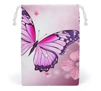 FCTVSKLN Storage Bags Butterfly Printed Makeup Bag Reusable Bags Toy Bag Toiletry Organizer Multipurpose Bags, style, 12*18cm, Modern