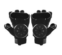 Fcuajdkq 1 Pair Skateboard Drift Gloves Longboard Downhill Slide Armguard Gloves Cycling Full Finger Protection Gloves Black