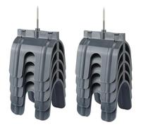 Fcuajdkq 10Pcs Drywall Outlet Box Marker,Electrical Outlet Marker for Drywall Wire Protection Drywall Electrical Box Locator Grey Easy Install